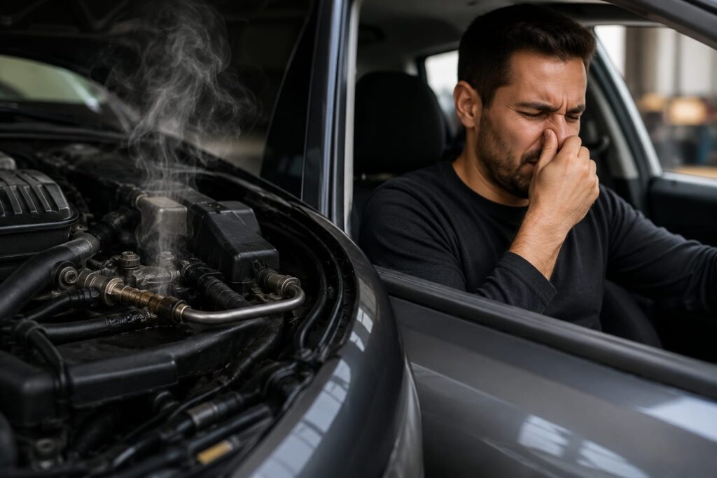 Carro com Cheiro de Combustível: O Que Pode Ser?